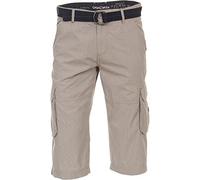 Bermudas CASAMODA "CASAMODA Bermuda uni", Herren, Gr. 34, Normalgrößen, beige, 100% Baumwolle, Hosen Bermudas (71343124-34) beige