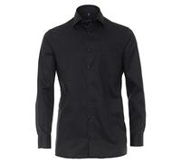 Casa Moda Comfort Fit Hemd super langer Arm schwarz