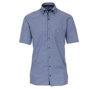CASAMODA Businesshemd Kurzarm kariert Comfort Fit