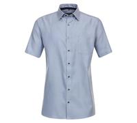 CASAMODA Businesshemd Kurzarm Uni Comfort Fit 104 blau 40