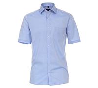 CASAMODA Businesshemd Kurzarm Uni Modern Fit