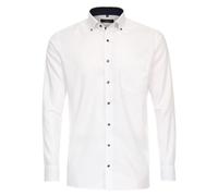 Casa Moda Businesshemd Uni Comfort Fit – 100% Baumwolle Weiß Gr. 42