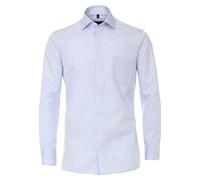 Casa Moda Herren Businesshemd uni Comfort Fit, blau, 41 Himmelblau