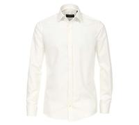 CasaModa Hemd Herren Slim Fit Umschlagmanschetten Kent Weiß, 47