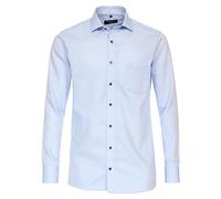 Casa Moda Modern Fit Hemd blau, Einfarbig