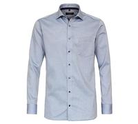 Casa Moda Modern Fit Hemd blau, Einfarbig