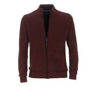 CASAMODA Cardigan in Bordeaux in Rot - Größe M | Herren Pullover Cardigans