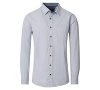 CASAMODA - Casual Fit: Freizeithemd blau/grün - Gr. - XXL