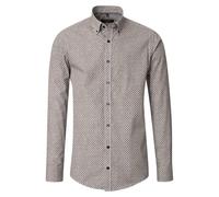 Langarmhemd CASAMODA "CASAMODA Freizeithemd Print", Herren, Gr. XXL, Normalgrößen, grün, 100% Baumwolle, bedruckt, lässig geschnitten, Hemden (22774650-XXL) grün