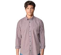 CASAMODA - Casual Fit - Herren Freizeit Hemd Langarm (454389000), Größe:XXL, Farbe:Rot (400)