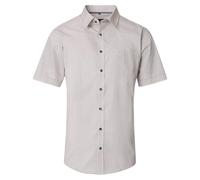 Casa Moda Herren Freizeithemd Kurzarm Bedruckt - Casual Fit - Grün XXL