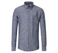 Casa Moda Herren Leinenhemd Casual Fit (454403300) Blau Größe XXL