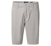 Chinoshorts CASAMODA "CASAMODA Chino Bermuda CHRIS uni", Herren, Gr. 38, Normalgrößen, weißbeige, 97% Baumwolle, 3% Elasthan, Hosen Chinoshorts (19174548-38) weißbeige