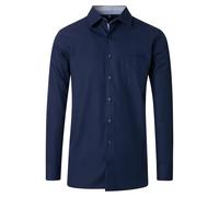Casa Moda - Comfort Fit - Herren Businesshemd (323942700), Größe:47, Farbe:Blau (117)