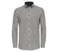 CASAMODA - Comfort Fit - Herren Flanell Freizeithemd (434153400), Größe:XXL, Farbe:Anthrazit (751)