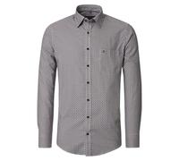 CASAMODA - Comfort Fit - Herren Freizeit Hemd Langarm (444339900), Größe:4XL, Farbe:Blau (100)