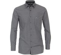 CASAMODA - Comfort Fit - Herren Freizeithemd (313650300), Größe:47, Farbe:Anthrazit (750)