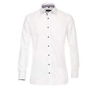 CASAMODA - Comfort Fit - Herren Hemd mit Kent-Kragen (303523000), Größe:48, Farbe:Weiß (000)