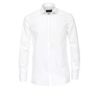 Casa Moda Comfort Fit Galahemd weiss, Einfarbig