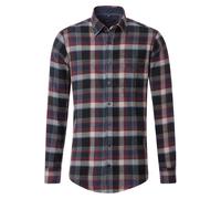 CASAMODA - Flanellhemd anthrazit - Gr. - M