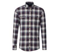 CASAMODA - Flanellhemd blau - Gr. - XXL