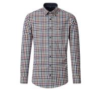 Casamoda - Flanellhemd blau - Gr. - XXL