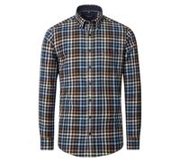 Casa Moda Casual Fit Flanellhemd braun, Kariert