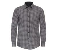 CASAMODA Flanellhemd kariert Casual Fit Braun 7XL