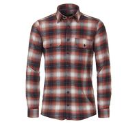 CASAMODA Flanellhemd Langarm kariert Casual Fit