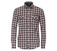 CASAMODA Flanellhemd Langarm kariert Casual Fit