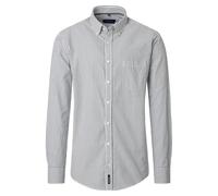 Casa Moda Casual Comfort Fit Hemd grün, Gestreift