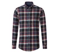 Casa Moda Casual Comfort Fit Hemd anthrazit, Kariert