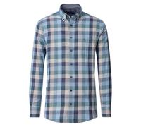 Casamoda - Freizeithemd aqua bis petrol - Gr. - 3XL