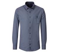 CASAMODA - Freizeithemd blau - Gr. - 4XL