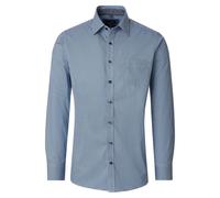Casa Moda Hemd Casual Fit Bedruckt Blau Größe M