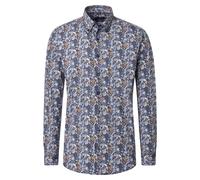 Casa Moda Comfort Fit Hemd blau, Bedruckt