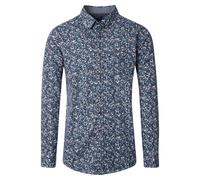 CASAMODA - Freizeithemd blau - Gr. - XXL
