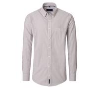 Casa Moda Casual Comfort Fit Hemd braun, Gestreift