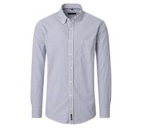 Casa Moda Casual Fit Hemd blau, Gestreift