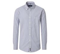 Casa Moda Freizeithemd Comfort Fit – gestreift, blau – XXL