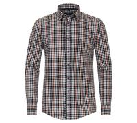 CASAMODA Freizeithemd Green-Kollektion kariert Casual Fit
