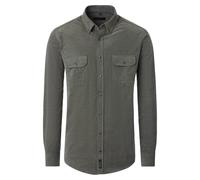 Casa Moda Casual Fit Hemd grün, Faux-uni