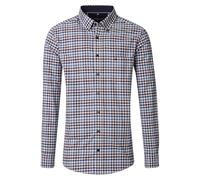 Casa Moda Casual Fit Hemd blau, Kariert