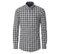 Casa Moda Hemd Casual Fit kariert, blau – Größe L