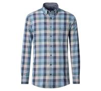 Casamoda - Freizeithemd aqua bis petrol - Gr. - 3XL