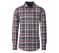 Casa Moda Freizeithemd Comfort Fit kariert Rot Größe 3XL