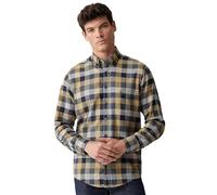 CASAMODA Freizeithemd kariert Comfort Fit Senfgelb XXL