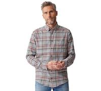 Casa Moda Casual Comfort Fit Hemd silber, Kariert