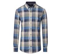 Casa Moda Hemd Comfort Fit kariert blau XXL