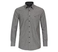 CASAMODA Flanellhemd Langarm kariert Comfort Fit